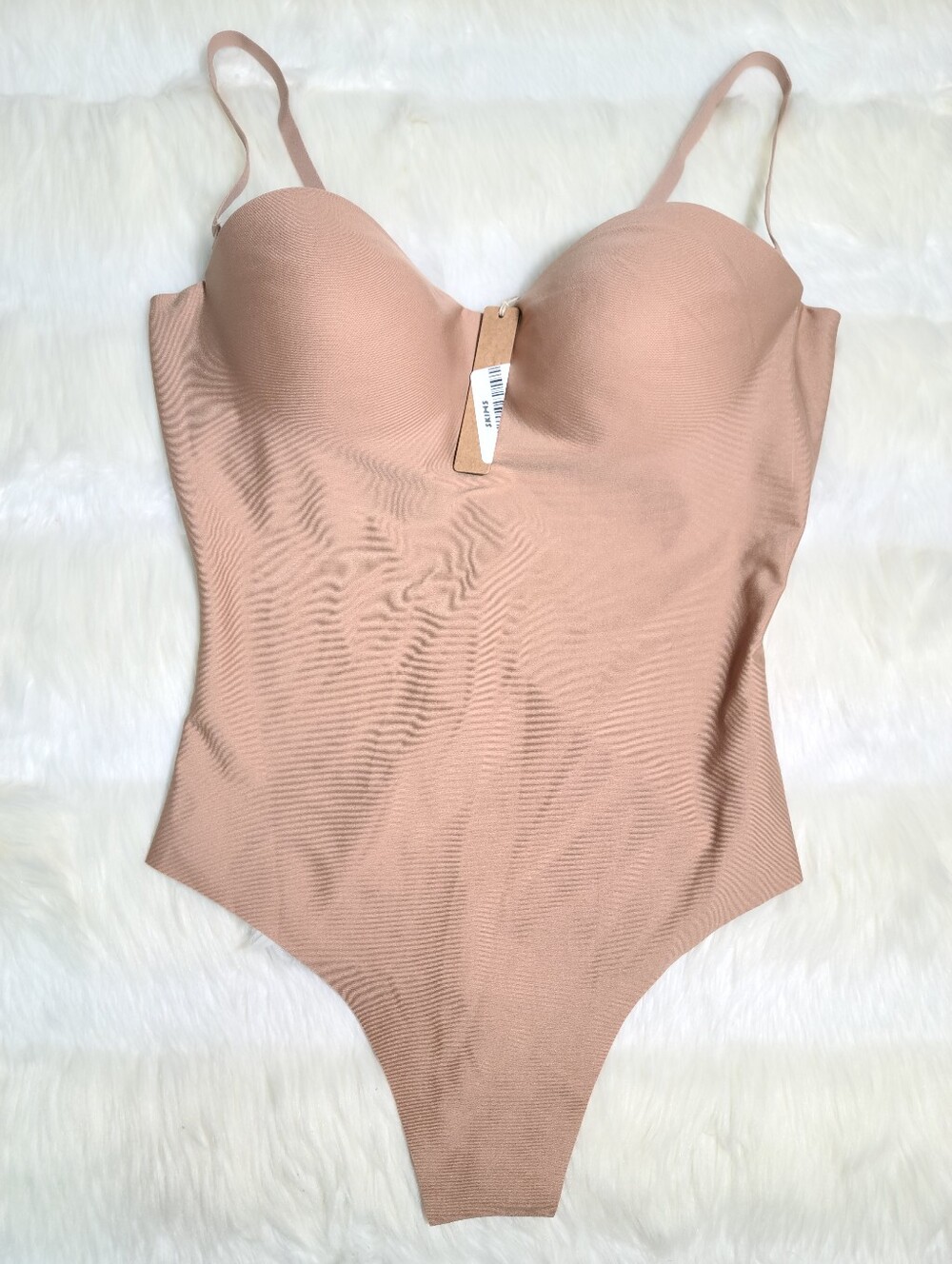 SKIMS Body Molded Underwire Bodysuit Tan Sienna Medium Women NEW